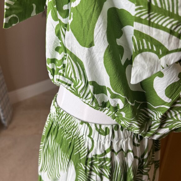 NWT Velvet by Graham and Spencer NWT Sz XL Juliana Skirt and Top in Green Floral - Picture 8 of 16